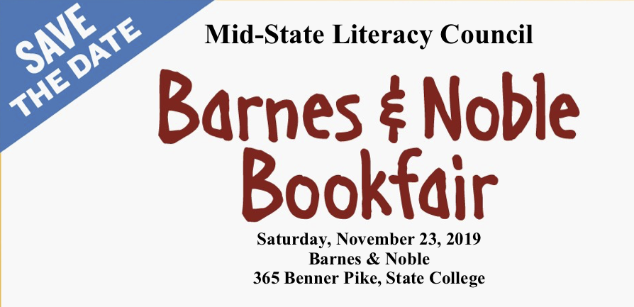 Barnes Noble Bookfair Supporting Mid State Literacy Council